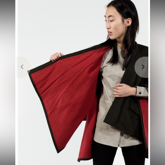 Bridge & Burn Faye Wool Blend Cape Poncho - Picture 8 of 12